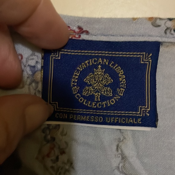 The Vatican library collection vintage 1990’s Angel scrub jacket size medium - Picture 6 of 7